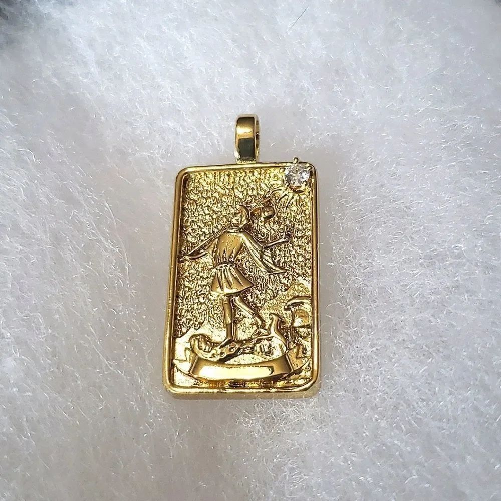 The Fool, Tarot card pendant